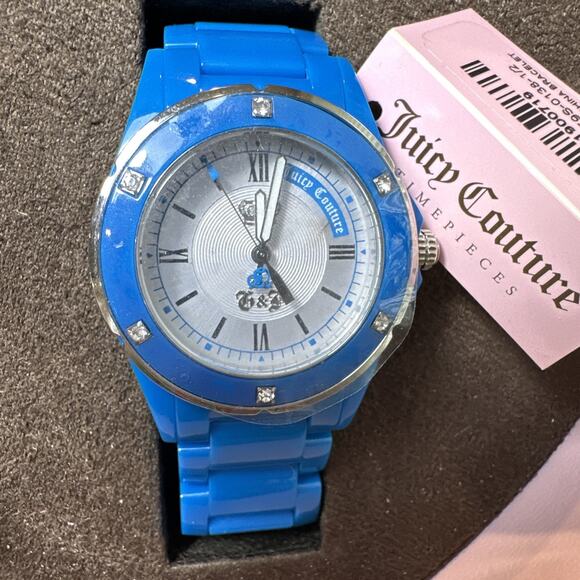TWO NEW Juicy Couture limited edition watches w/ original boxes.